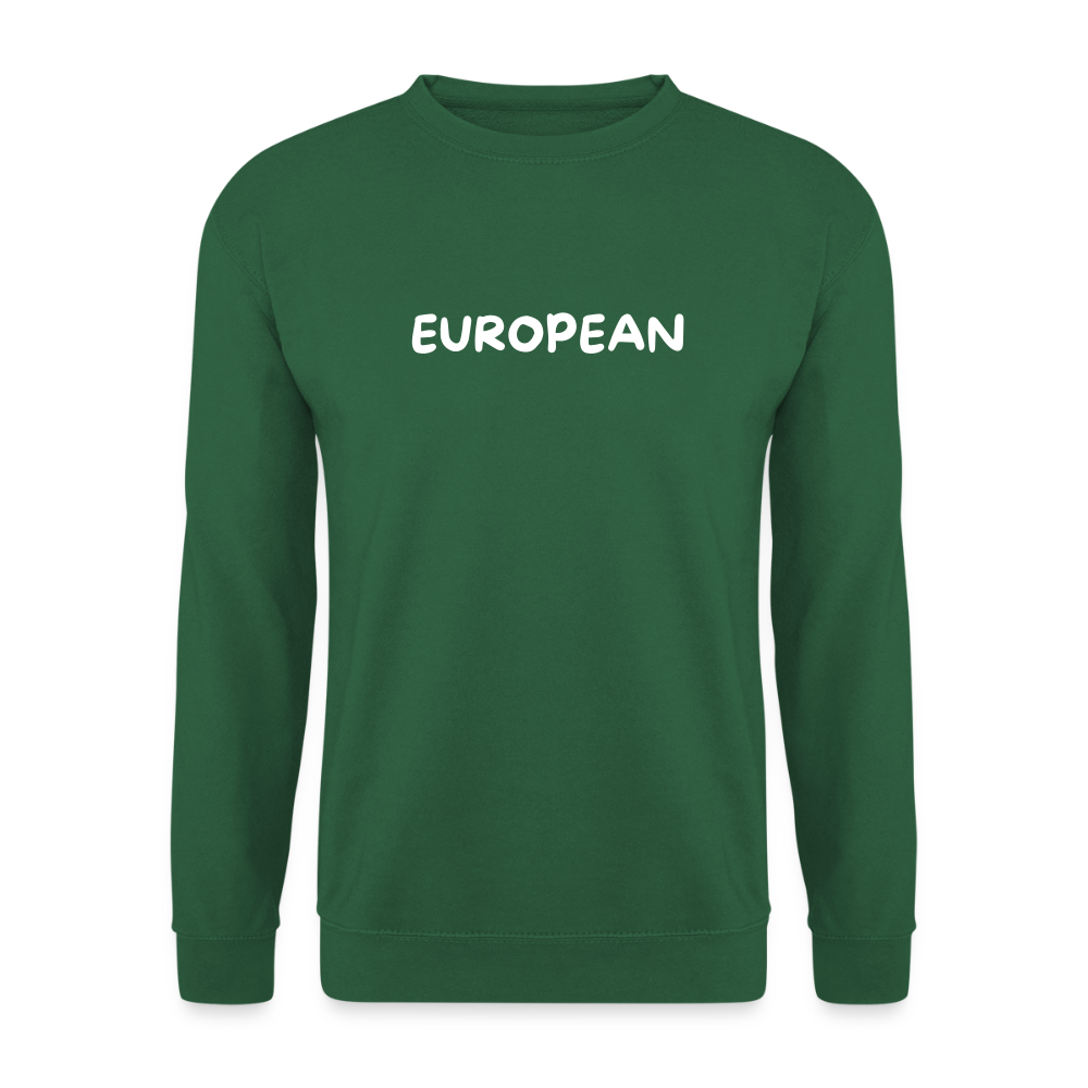 "EUROPEAN" - Unisex Pullover - green